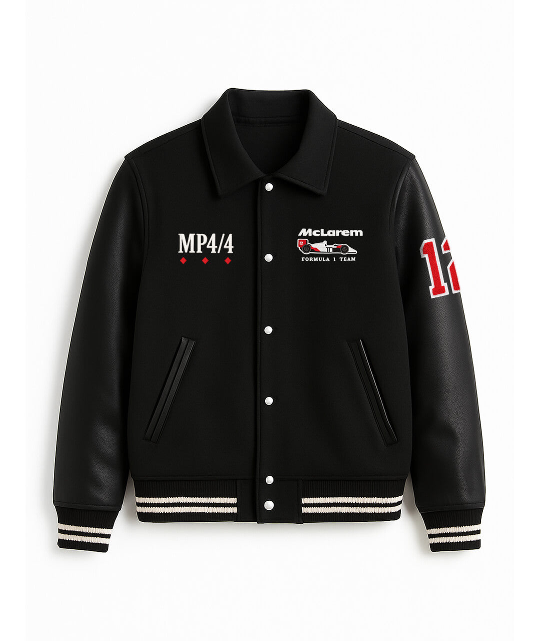 McLaren MP4/4 Varsity Jacket – 1988 Heritage Edition – Armadio India