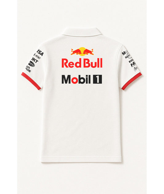Red Bull White Limited Edition Team Tshirt