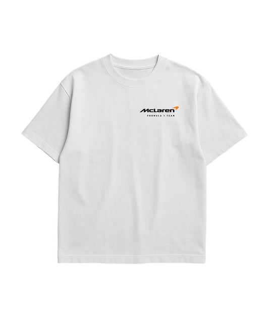 McLaren White Boxy Tee