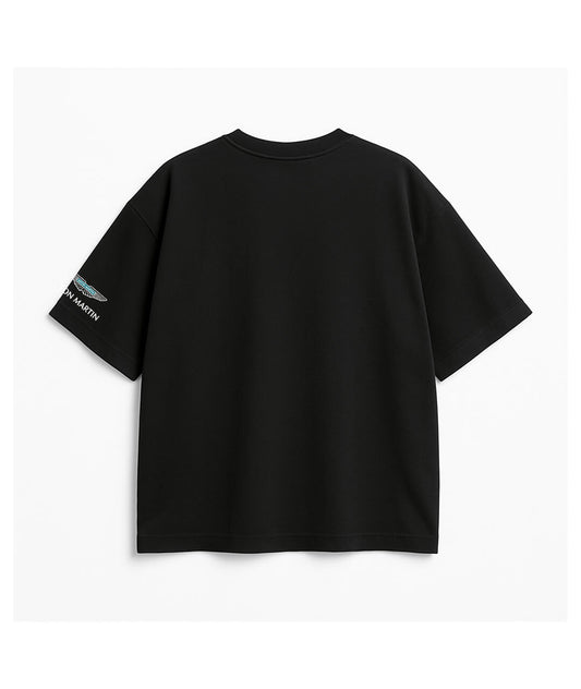 Aston Martin Black Boxy Tee