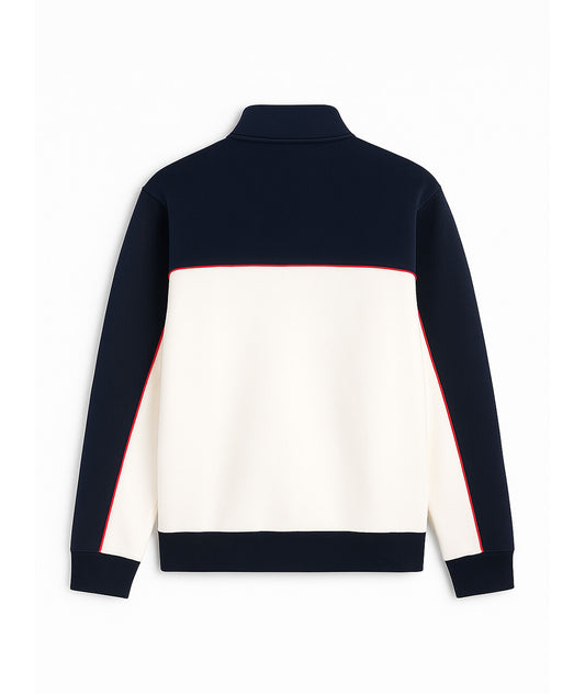 Red Bull Racing Navy–White Quarter Zip Sweatshirt