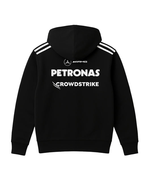 Mercedes Black Team Hoodie 2025