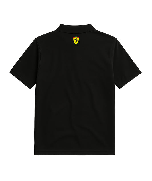 Scuderia Blackline Half-Zip Polo