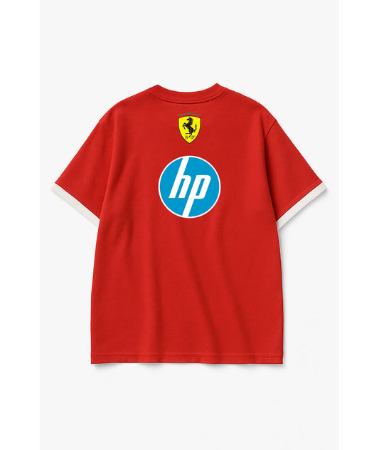 Ferrari Red Oversized Team Tshirt 2025