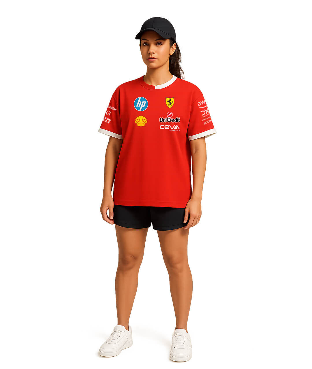 Ferrari Oversized Team Tshirt 2025
