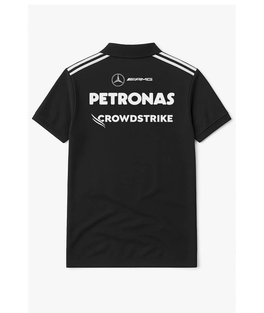Mercedes Black Team Tshirt 2025