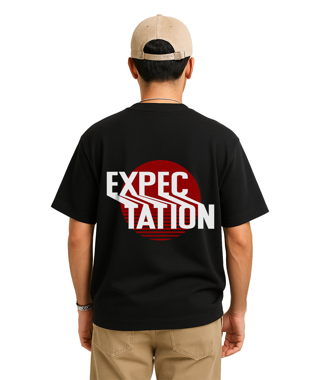 "No Expectations" Oversized Tee