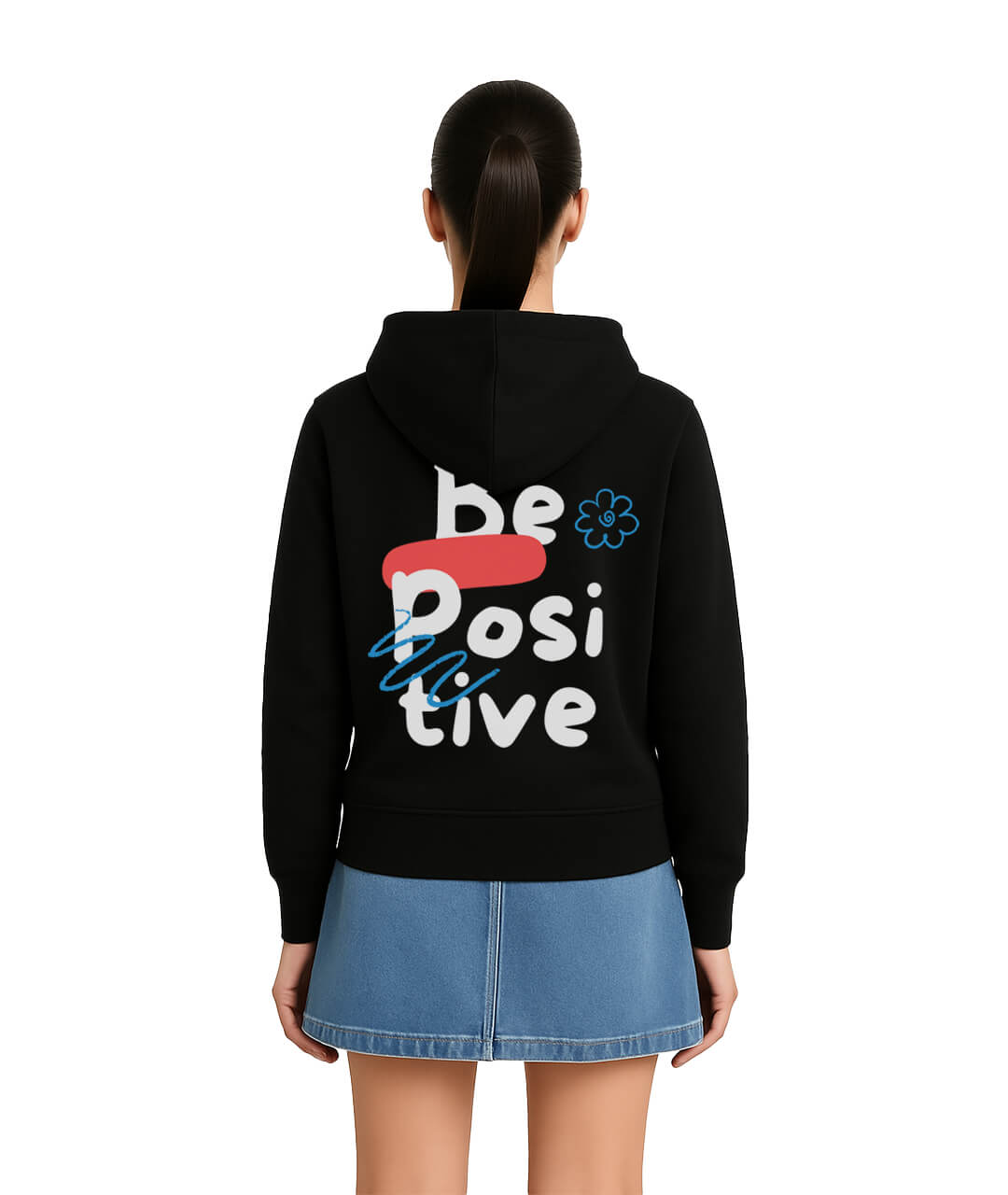 Armadio Boxy Hoodie – Be Positive Edition