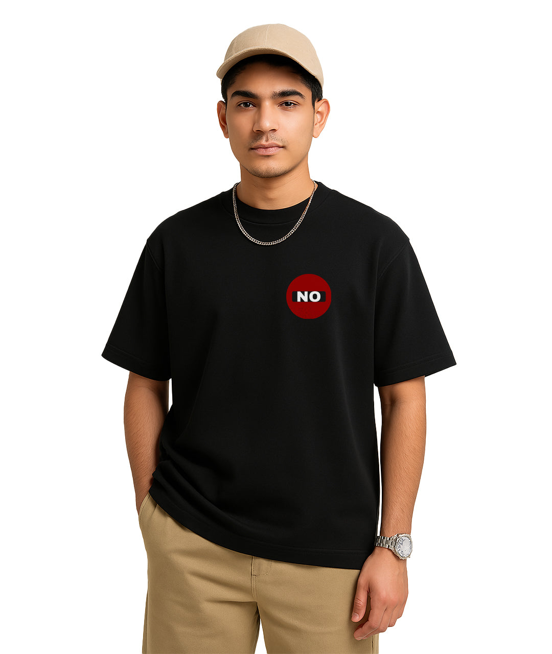 "No Expectations" Oversized Tee