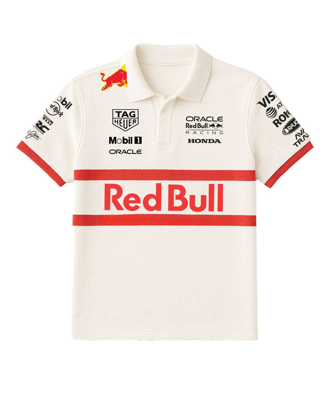 Red Bull White Limited Edition Team Tshirt – Armadio India