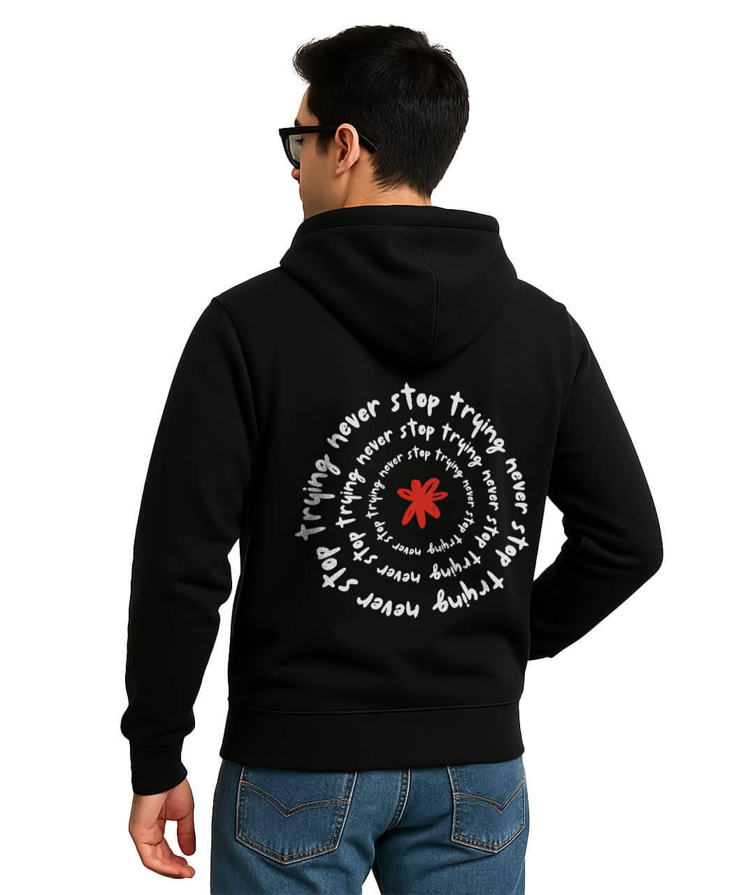 Armadio Boxy Hoodie – Never Stop Trying Edition