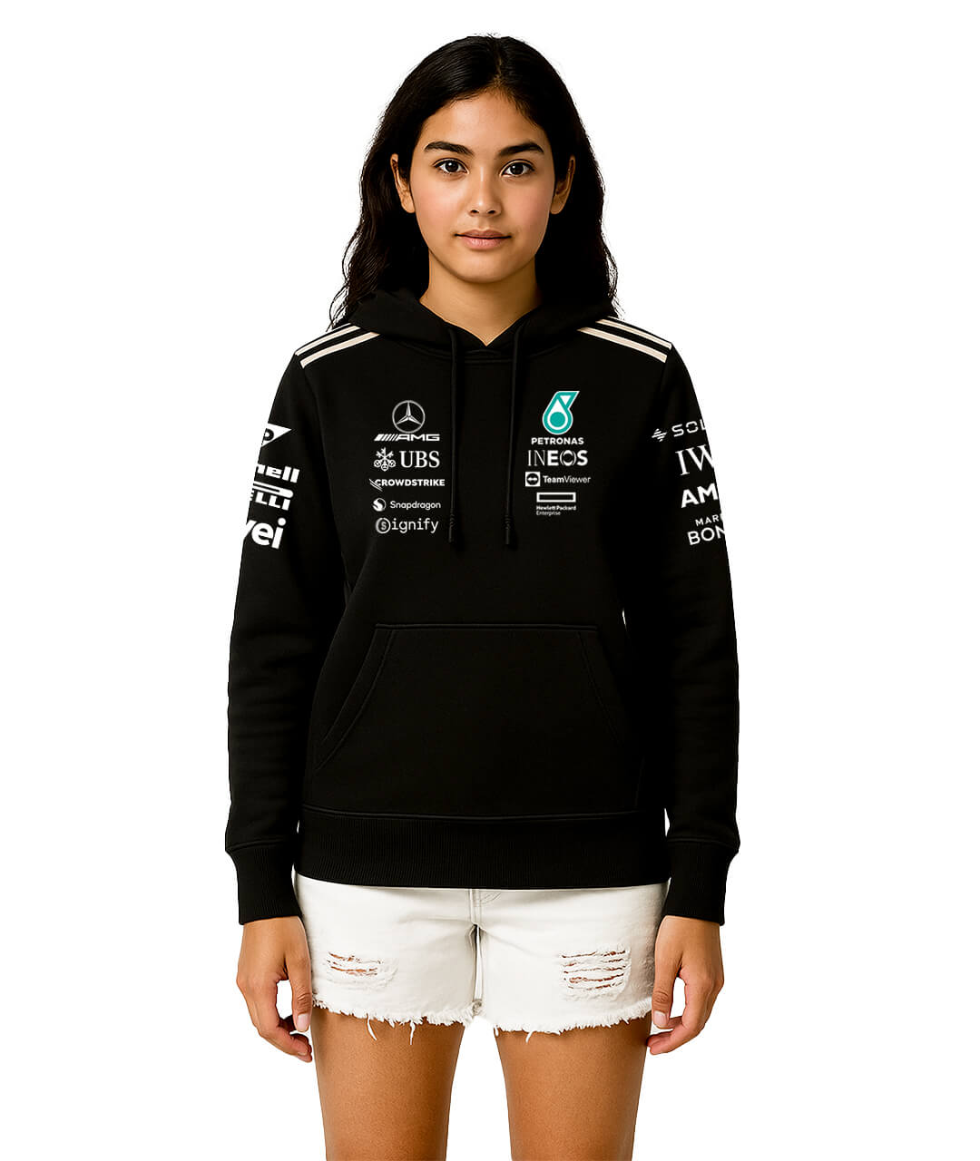 Mercedes Team Hoodie 2025