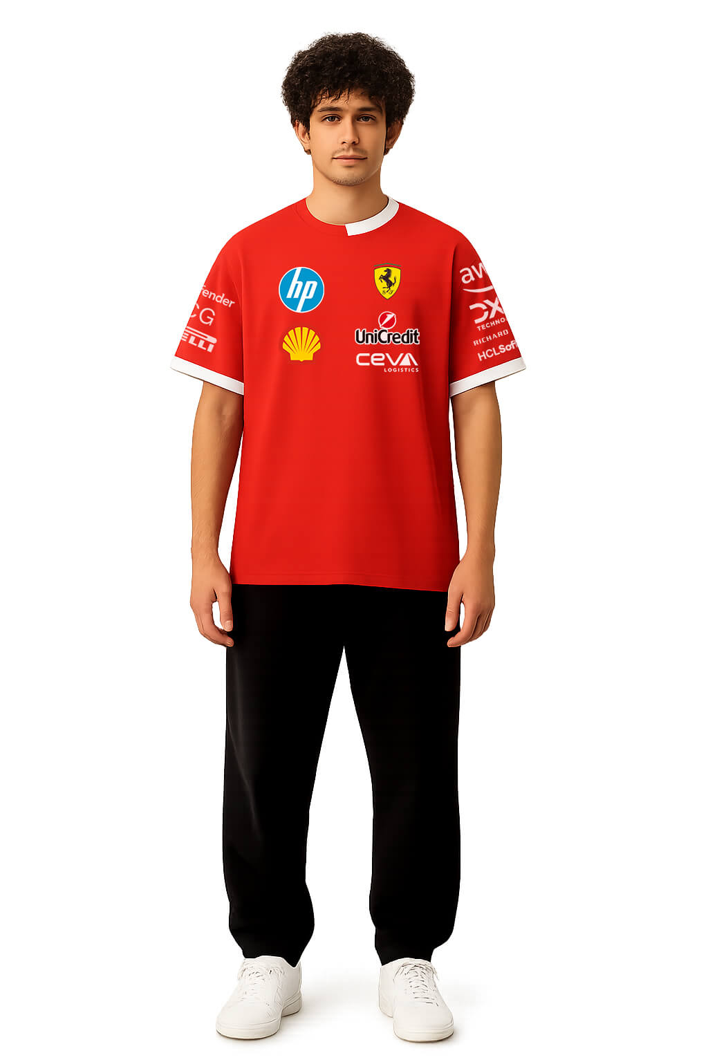 Ferrari Oversized Team Tshirt 2025