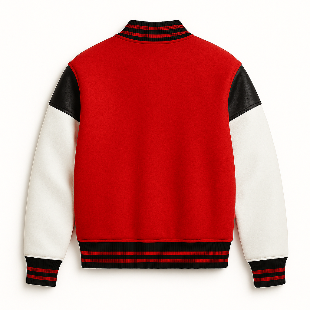 Heritage Red Varsity Jacket