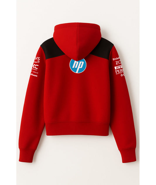 Ferrari Red Trackside Hoodie