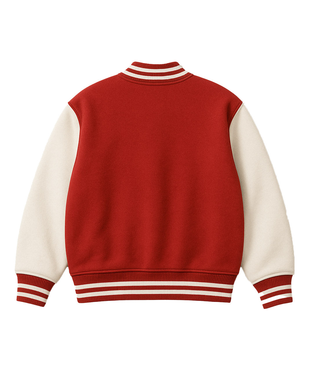 Red & White Classic Varsity Jacket