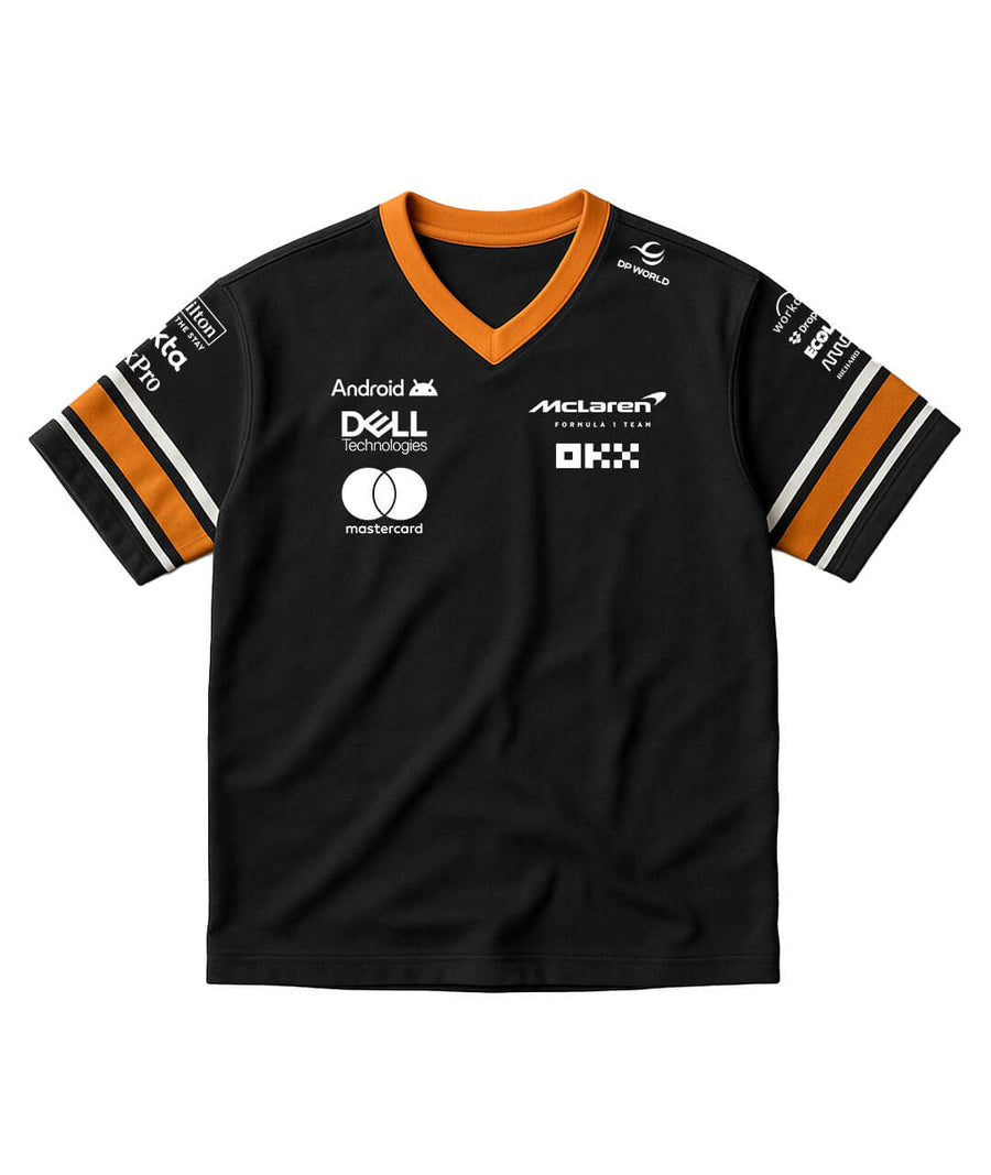 McLaren Oversized Black Street Tee