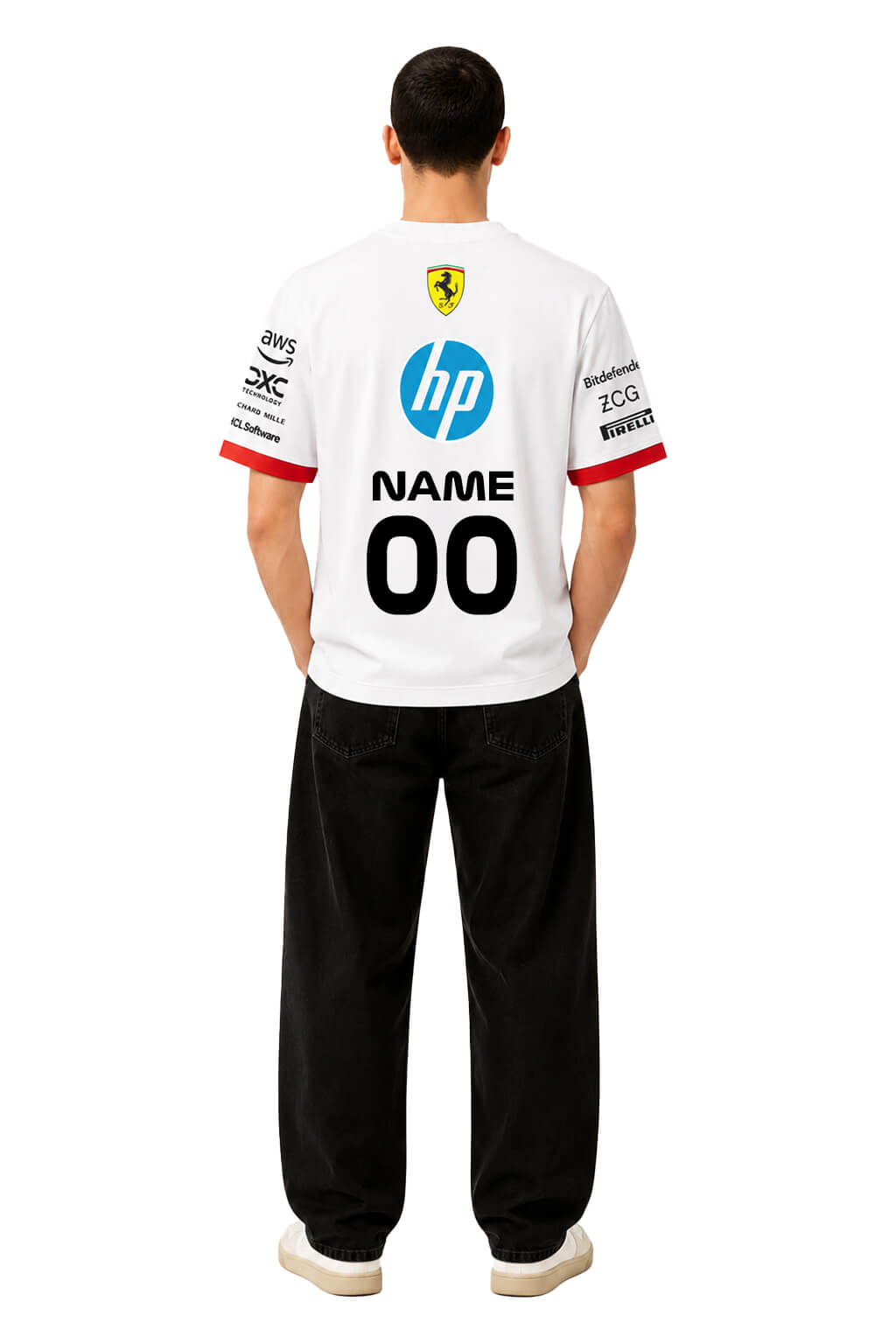 [CUSTOM] SF White Oversized Tee