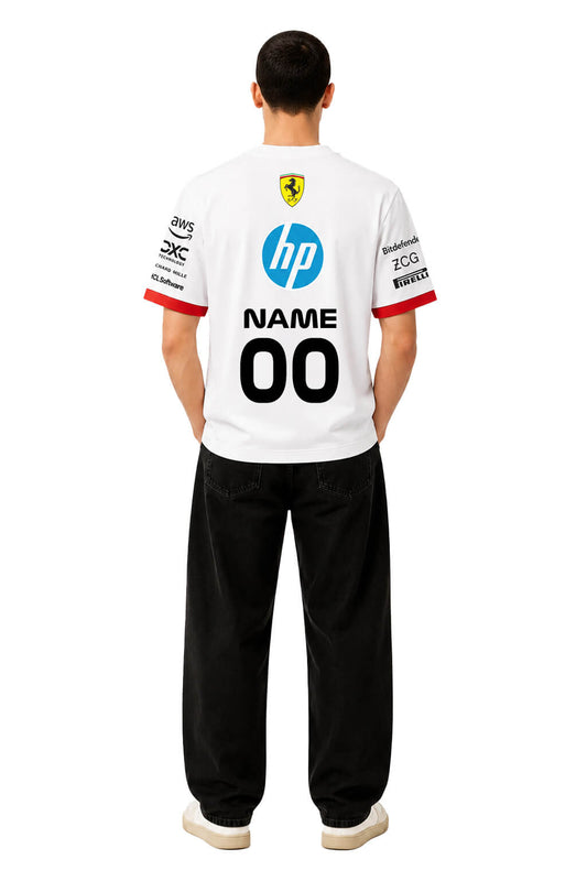 [CUSTOM] SF White Oversized Tee