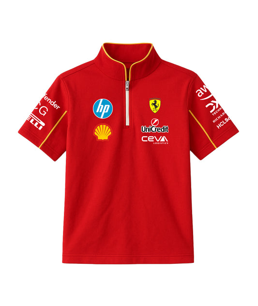 SF Pitlane Zip Tee