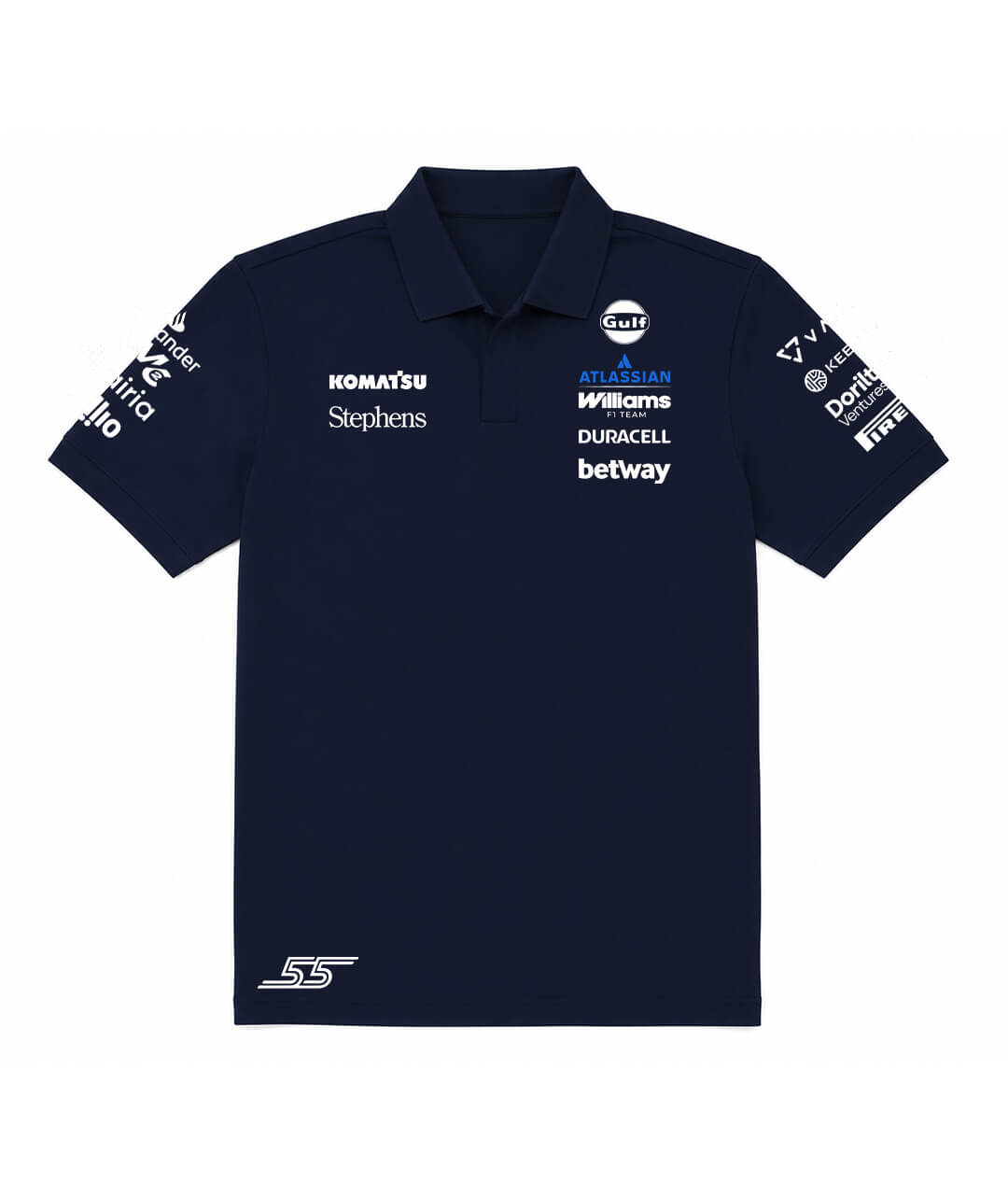 Williams Midnight Grid Polo