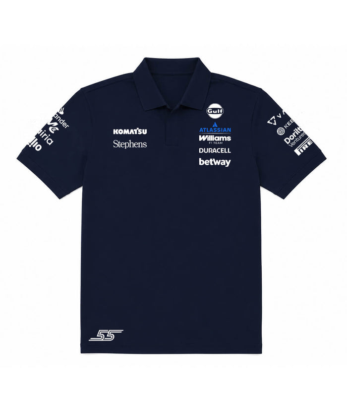 Williams Midnight Grid Polo