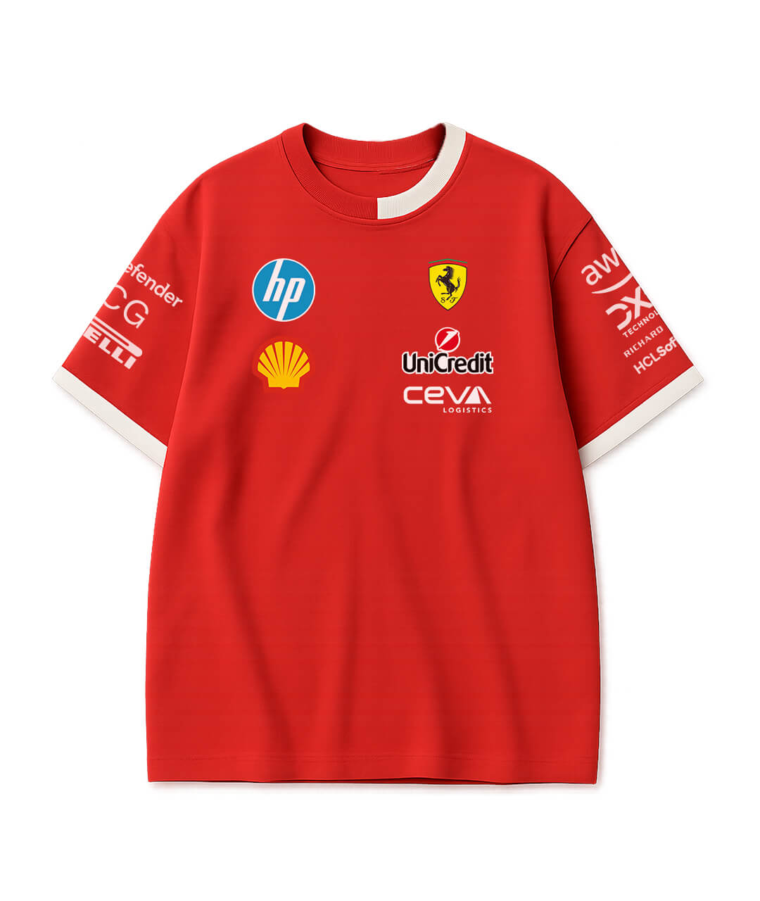 SF Racing Rosso Oversized Tee