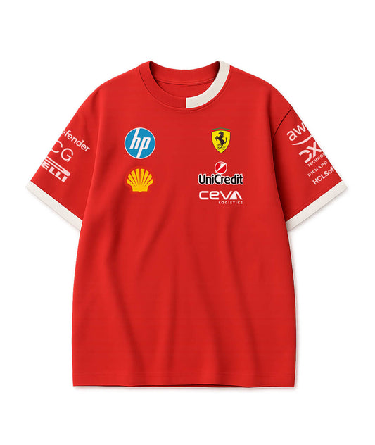 SF Racing Rosso Oversized Tee