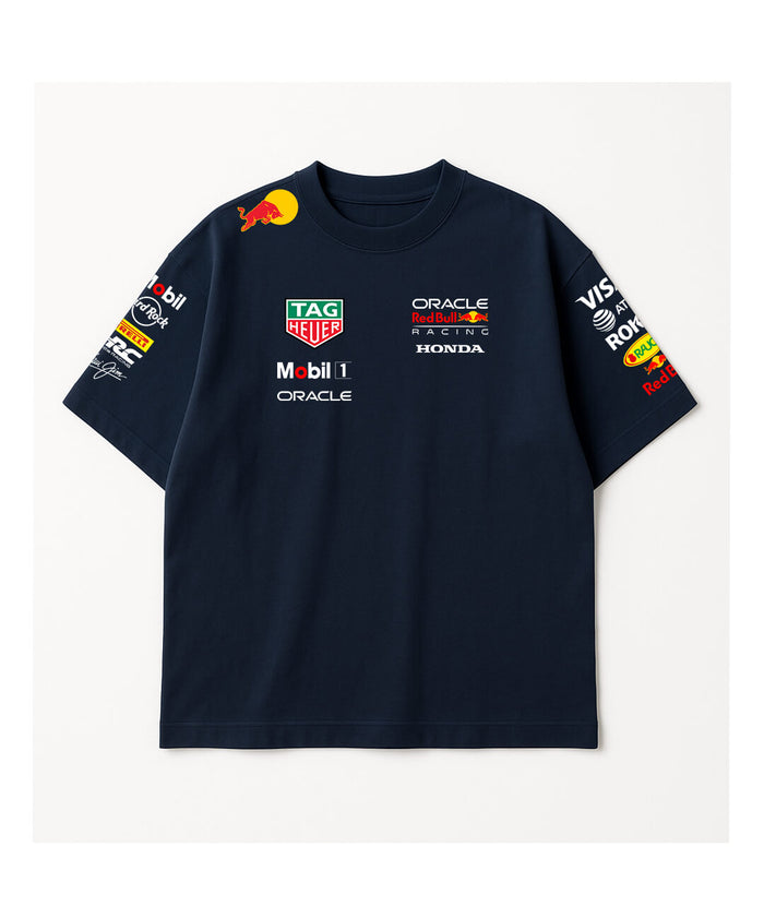 Red Bull Navy Oversized Tshirt 2025
