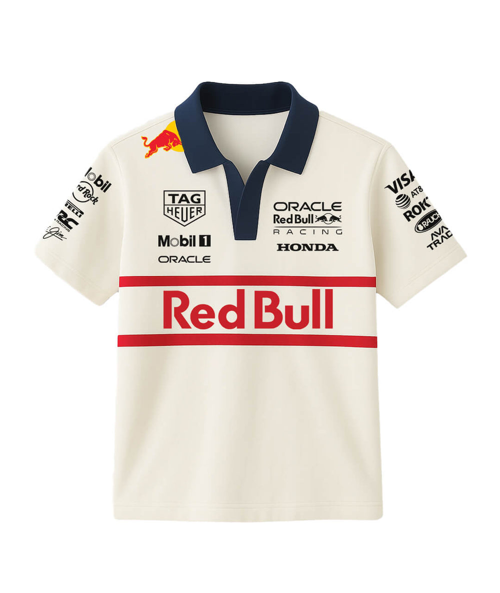 Red Bull Off-White Track Polo