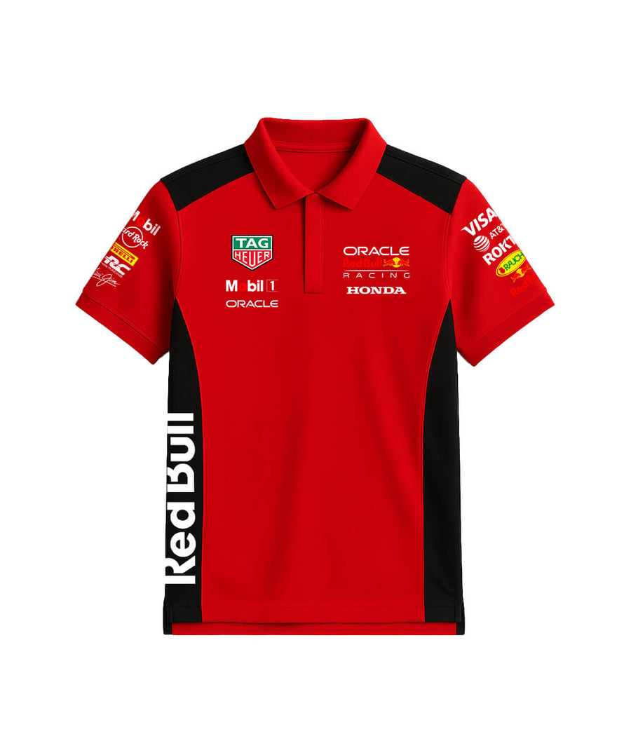 RB Racing Polo – Red & Black Edition