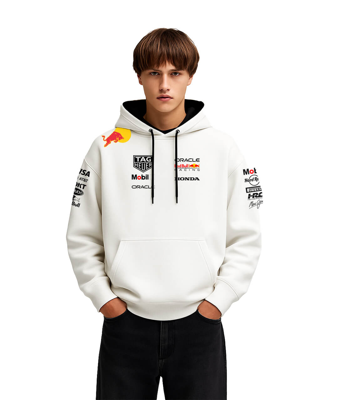 Red Bull Racing White Trackside Hoodie