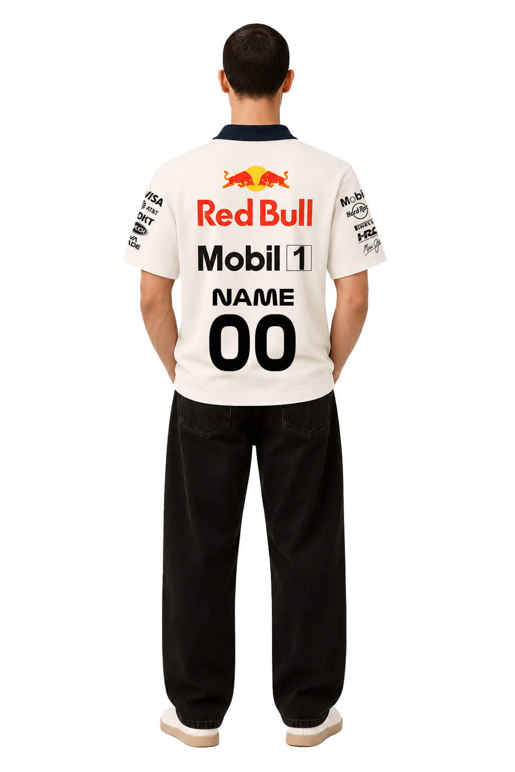 [CUSTOM] RB Off-White Track Polo