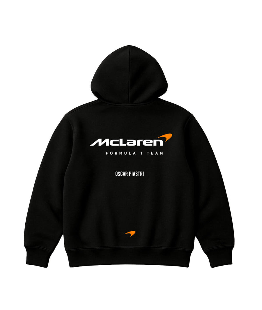 McLaren Black Minimal Hoodie