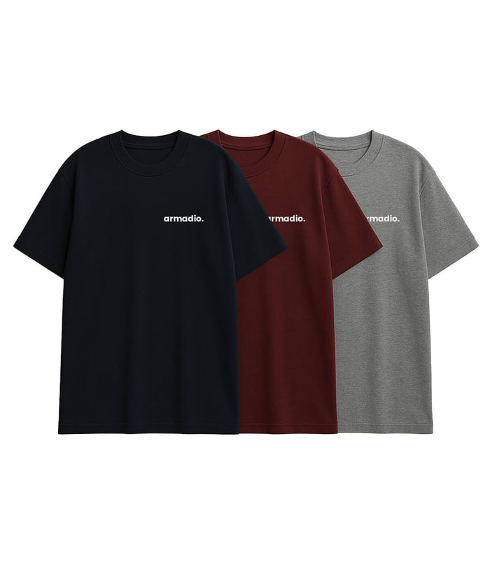 Midnight Vibe – Oversized Boxy T-Shirt Set