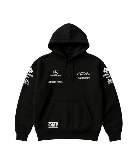 APEX GP Black Street Hoodie