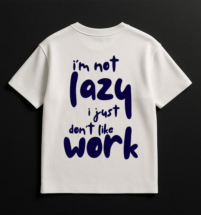 Armadio Boxy T-Shirt – “Not Lazy” Edition