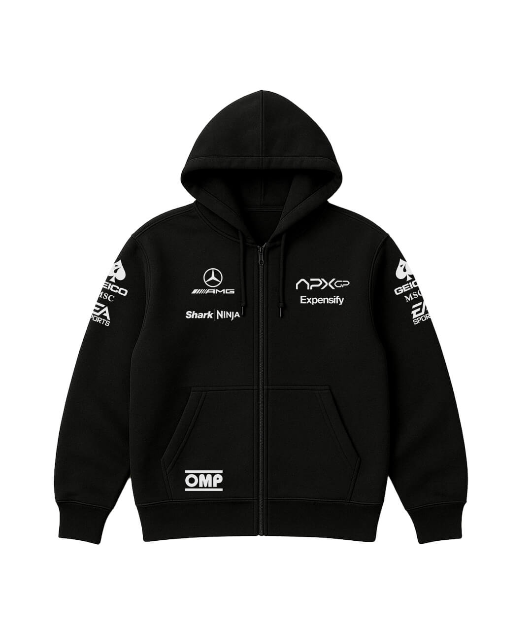 APEX GP Black Street Hoodie