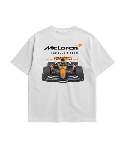 McLaren White Boxy Tee