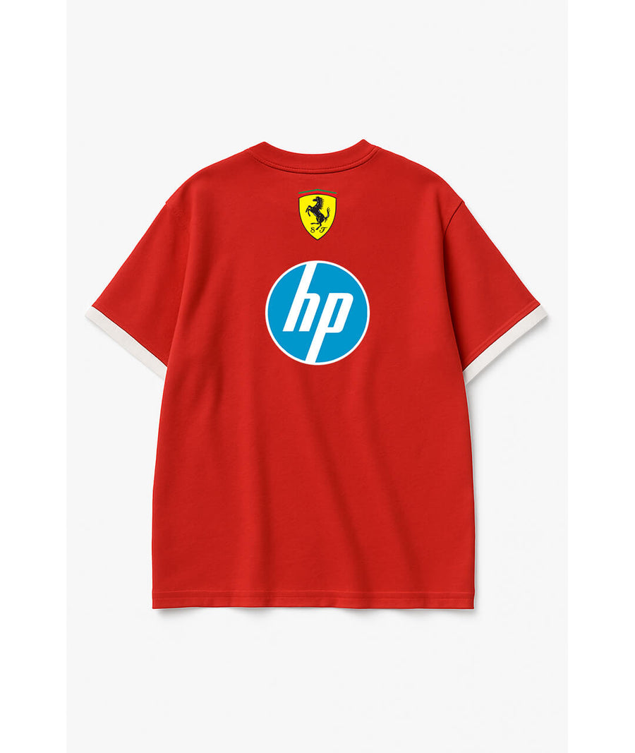Ferrari Red Oversized Team Tshirt 2025