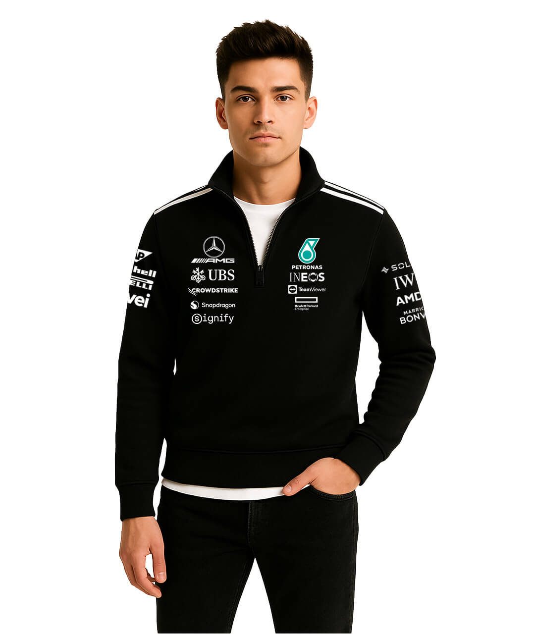 Mercedes Half Zipper
