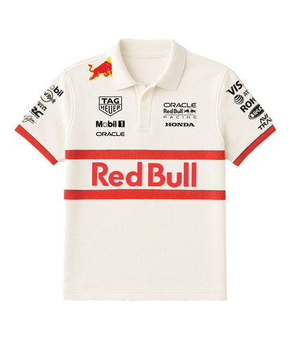 Red Bull White Limited Edition Team Tshirt