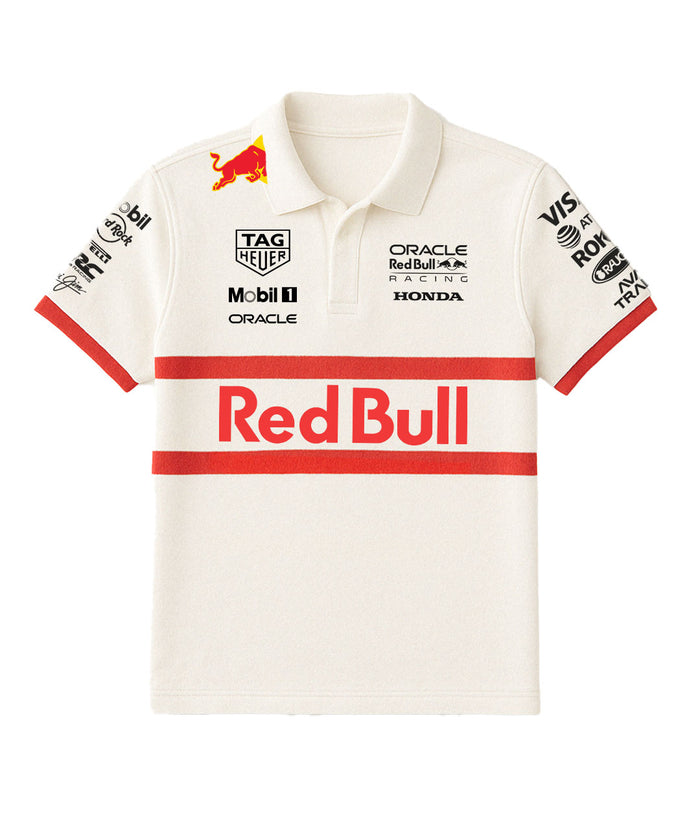Red Bull White Limited Edition Team Tshirt