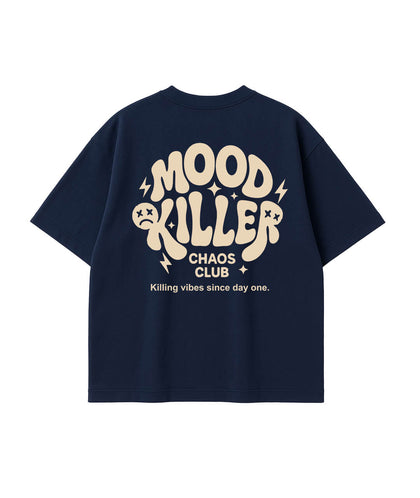 Mood Killer Navy Boxy Tee