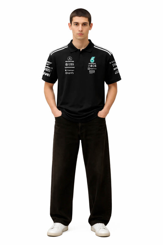 [CUSTOM] Mercedes Black Team Tshirt 2025