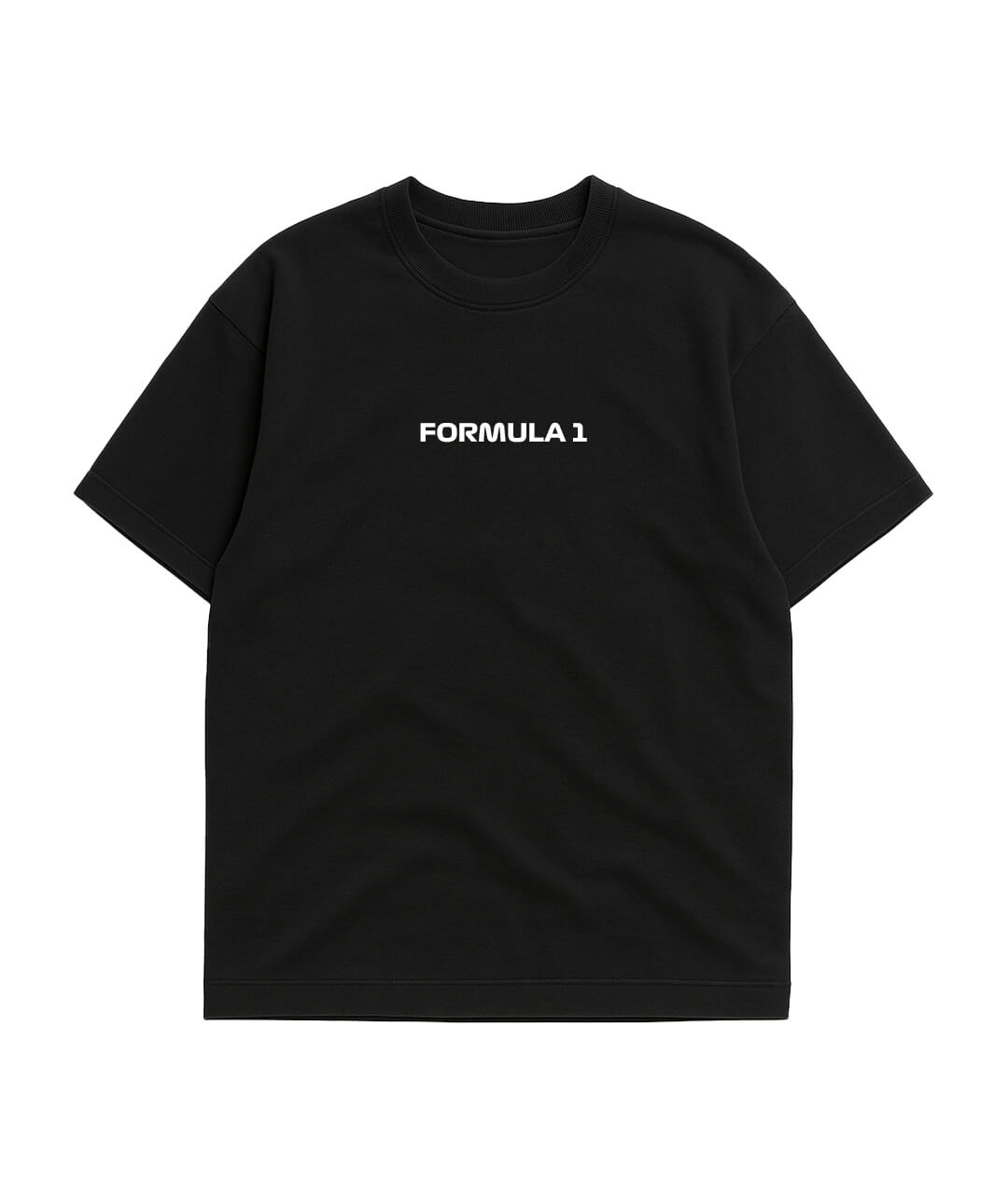 Formula 1 Black 2026 Oversized Circuit Tee – Armadio India