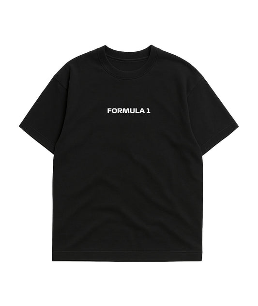 Formula 1 Black 2026 Oversized Circuit Tee