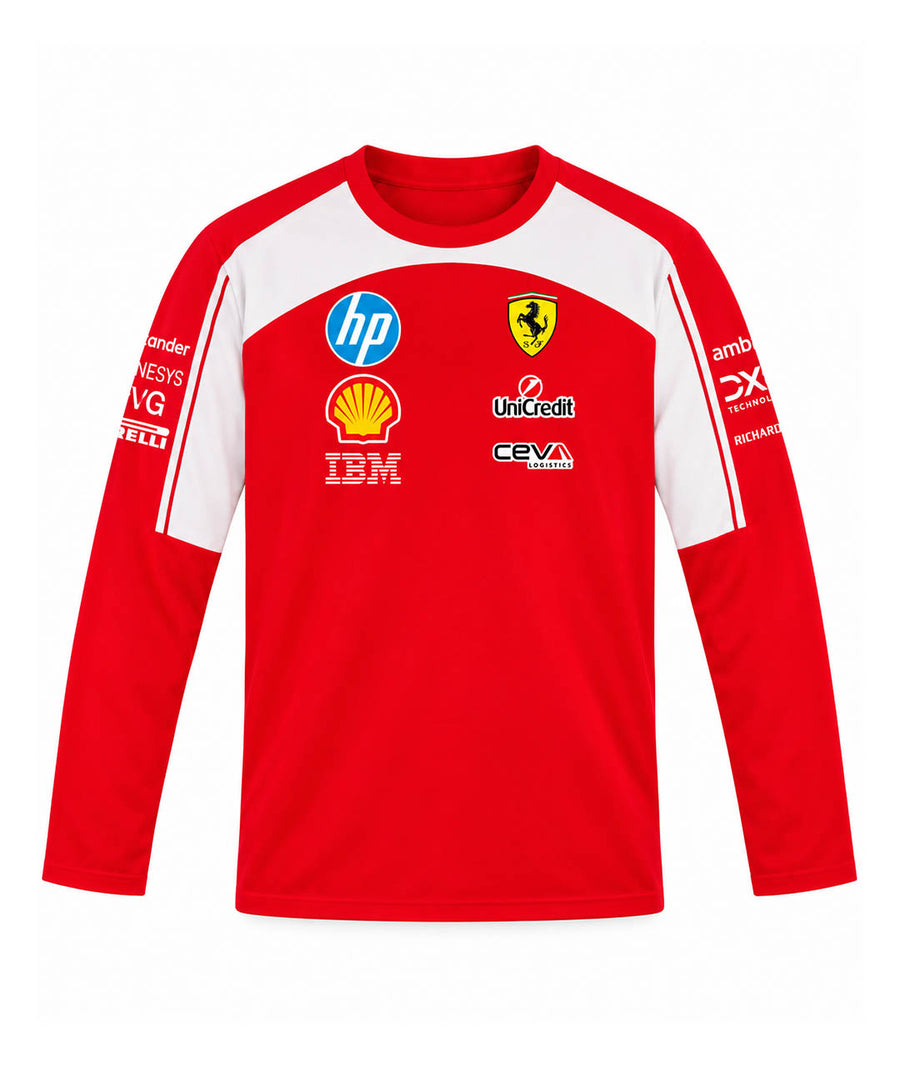 SF Rosso Track Full Sleeve Tee