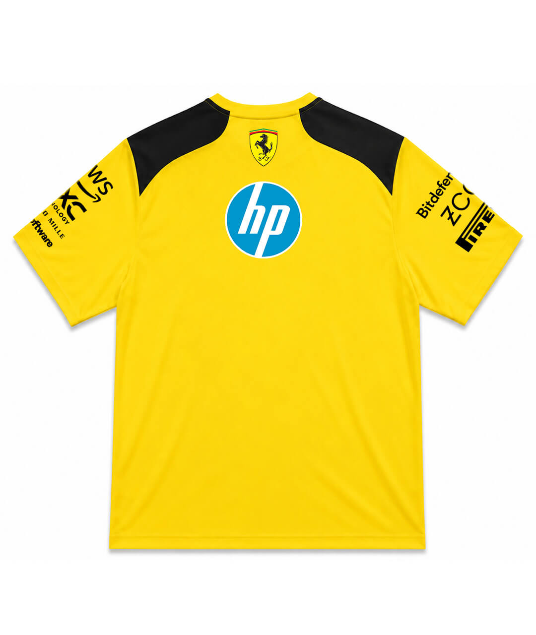 Ferrari Sponsor Track Tee – Giallo