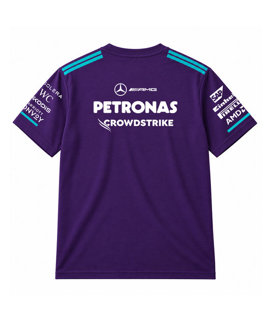 Mercedes Violet Petal Racing Tee